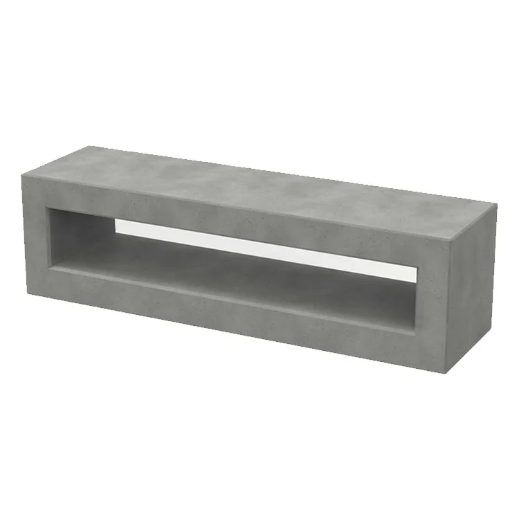 Outdoor Furniture Concrete Special Matte Cement Benches For Sale