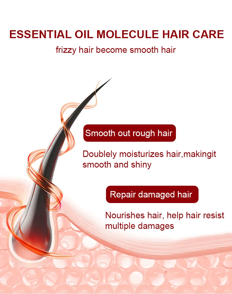 Moroccan Argan Oil Anti Frizz Hair Care Capsules
