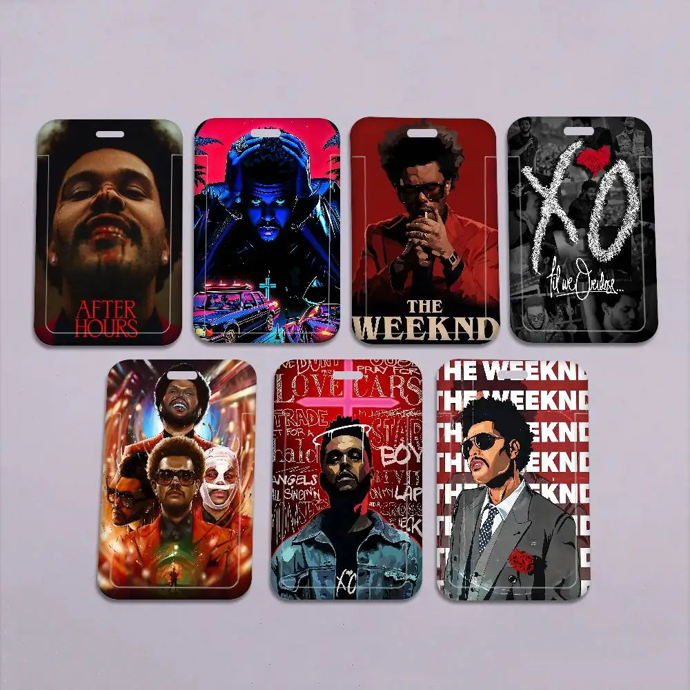 

Держатель для пропуска/карты с изображением поп-певца The Weeknd, на шею, для студентов, в подарок