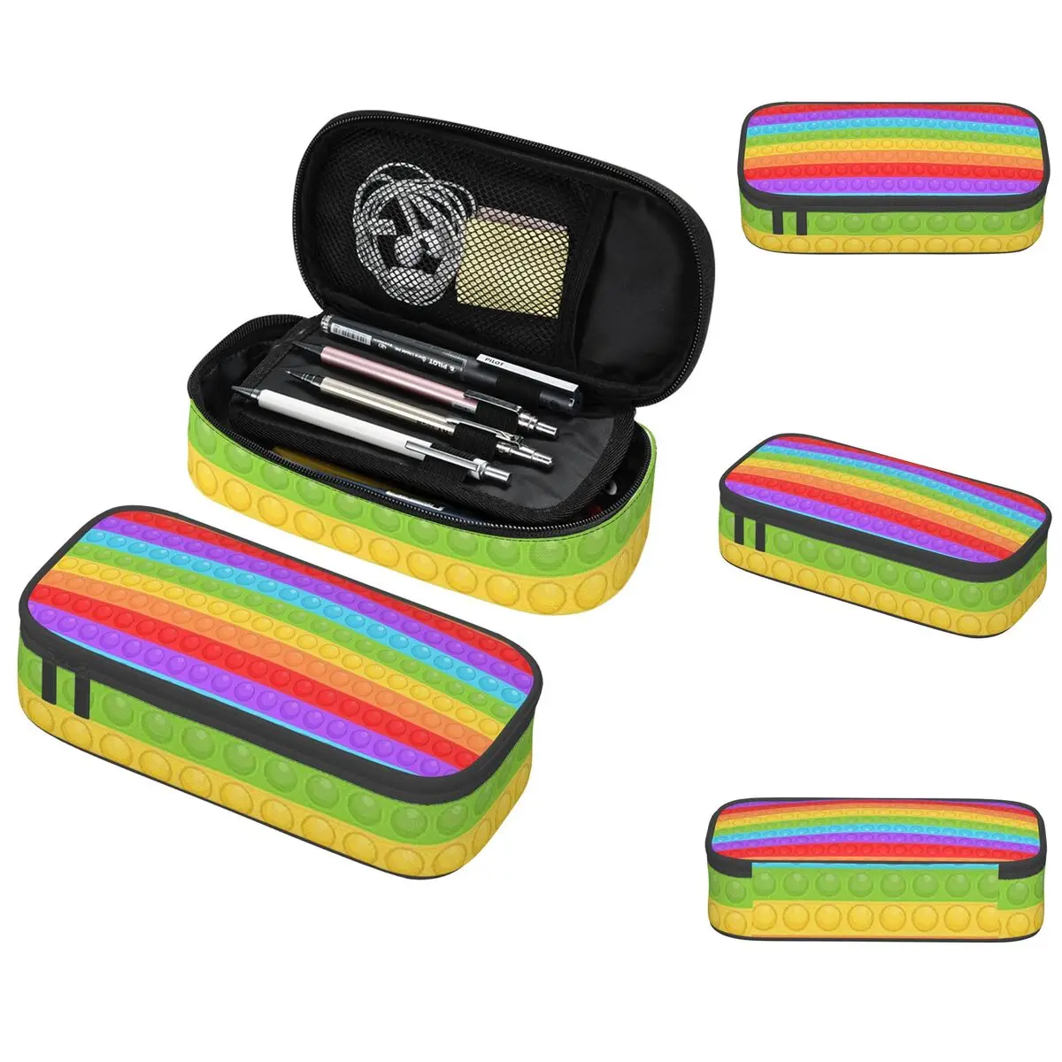 Premium Vector Pop It Seamless Pattern Pencil Case for Studen Gifts Pen Box Pencil Bag Stationery Supplies Pen Holder Bag