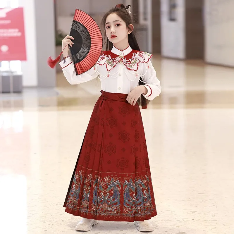 ensemble-jupe-retro-hanfu-style-visage-de-cheval-elegant-et-moderne-pour-filles-costume-traditionnel-chinois-oriental-tenue-de-danse-et-de-performance-cosplay
