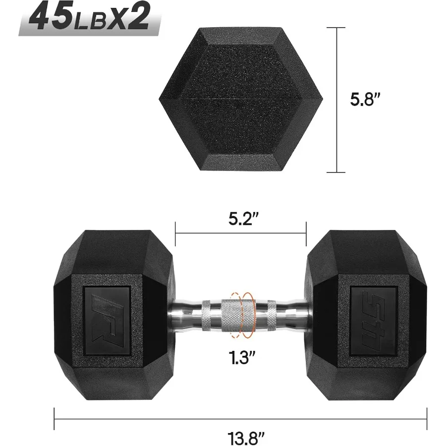 مجموعات دمبل سداسية مغلفة بـ 5650 رطلًا من مادة PVC مع رف اختياري لتدريب القوة في صالة الألعاب الرياضية المنزلية وأوزان يدوية تتميز بمقابض من الكروم #3
