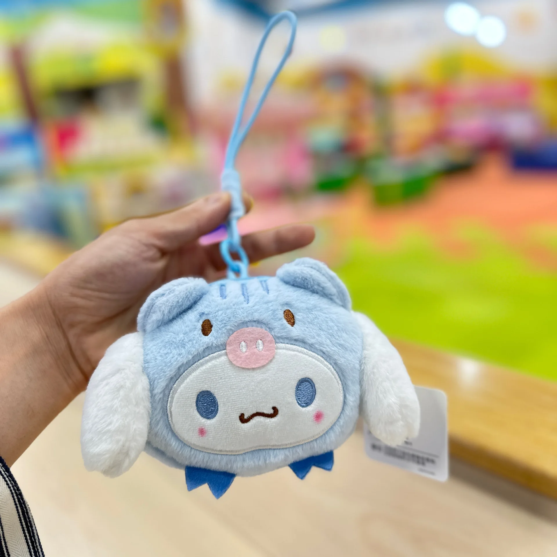 Cartoon Plush Claw Machine Doll Fox Zero Wallet Chiikawa Small Eight Wushaqi Small Bag Pendant Keychain