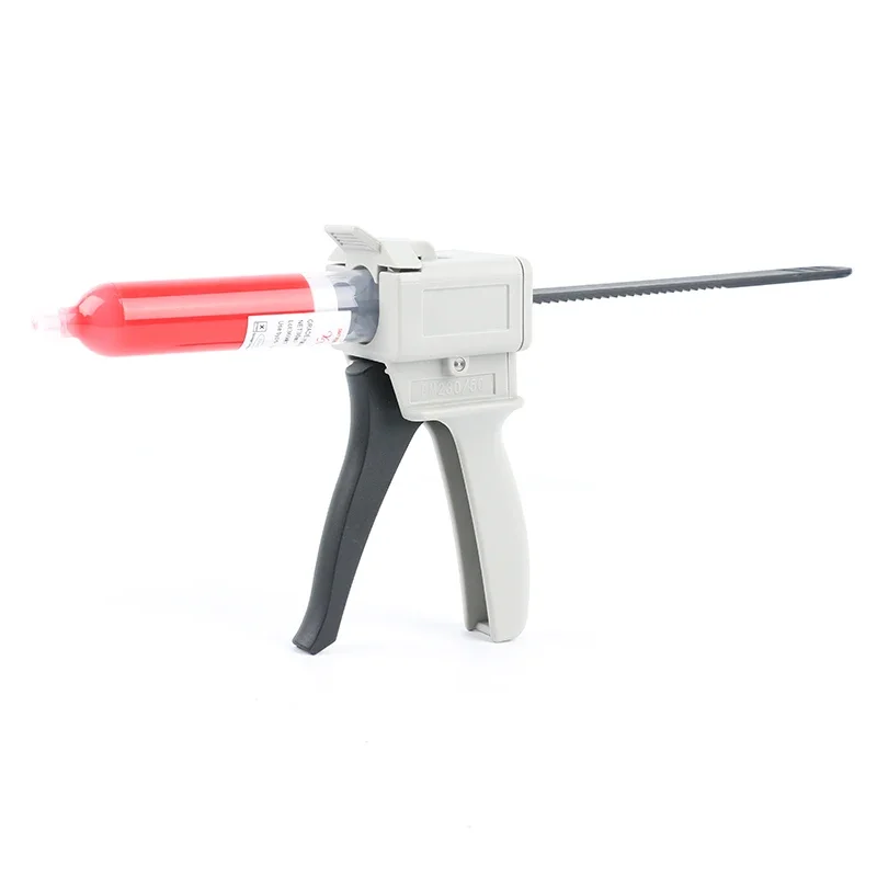 Red Glue Epoxy Resin Adhesives 40g Red Glue Sealant Gun Dispenser For BGA Chip Resistors Capacitors IC Chips SMT SMD Repair