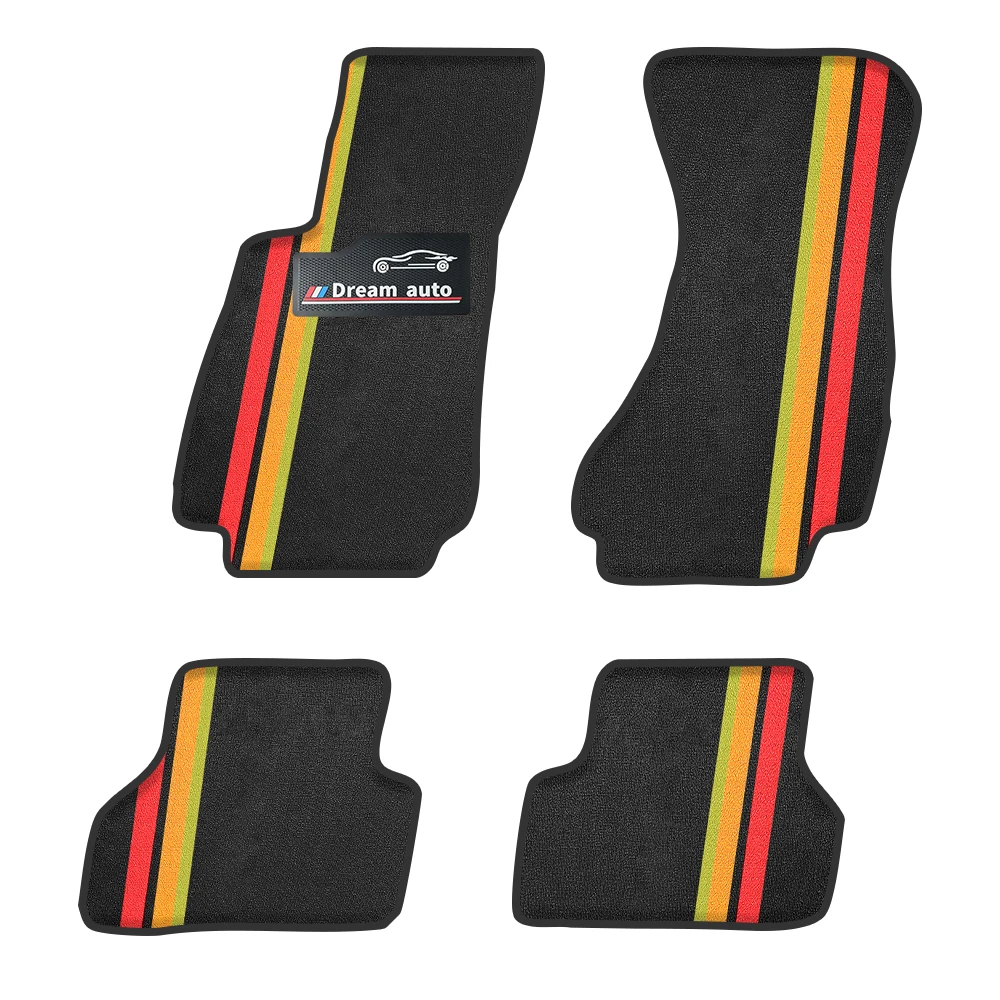 Car Floor Mat For Audi S5 2018–2023 B9 Waterproof Interior Protection Accessories Car Mats Full Set