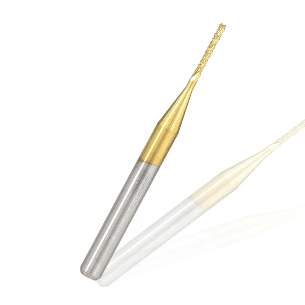 PCB Milling Cutter CNC  Bit 0.5mm Paw Carbide End Mill Coated 1.0mm For  Machine