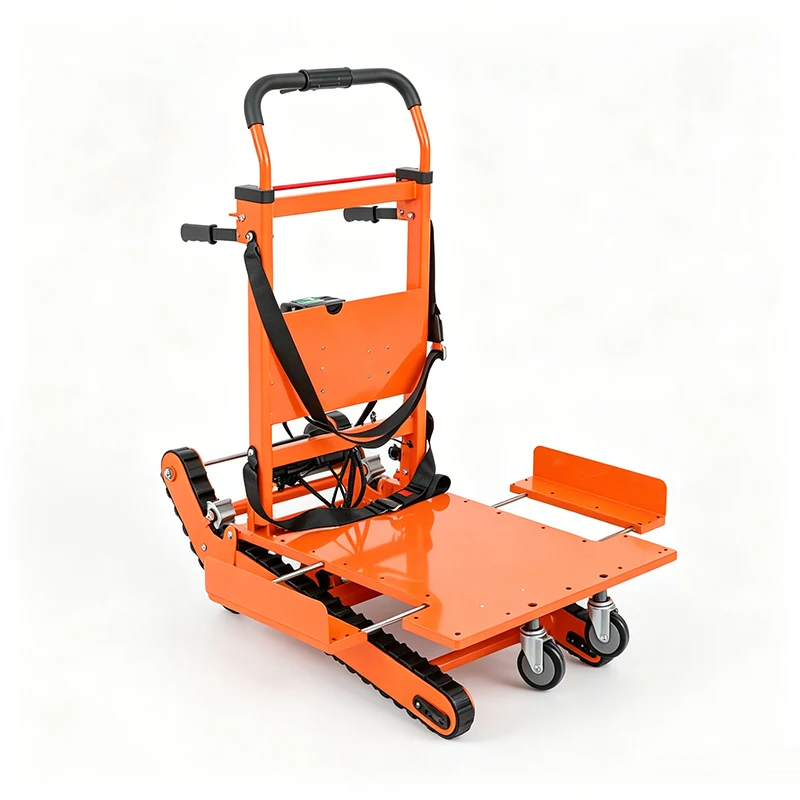 Portable Electric Stair Climber with Tracks 210KG Load Capacity Freight Lift for Factory Goods Transport Automatic