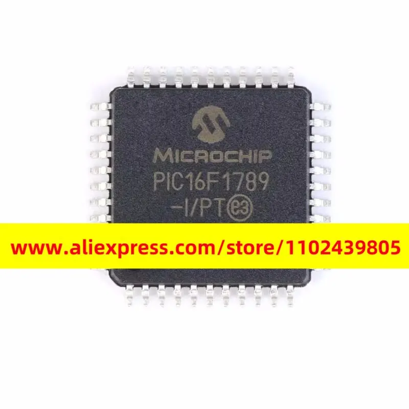 PIC16F1789-I/PT جديدة ومبتكرة 16F1789 TQFP-44 8 بت رقاقة متحكم PIC16F1789