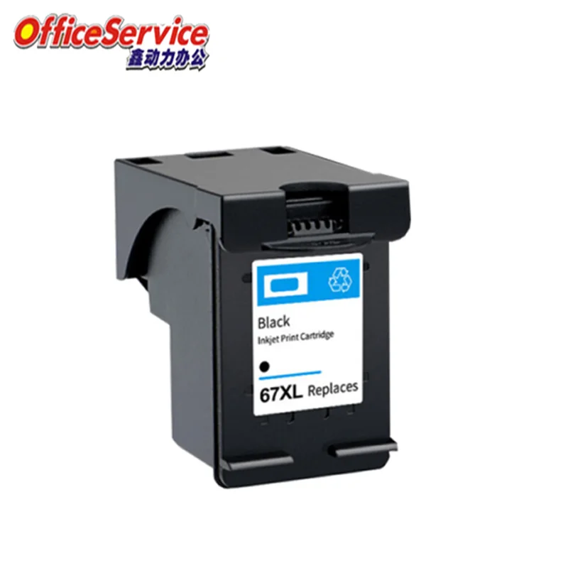 67XL Ink Cartridge Compatible For HP 67 for DeskJet 2724 2725 2300 2732 2755 4158 4155 4152 4122 4168 Envy6075 6078 6432 printer