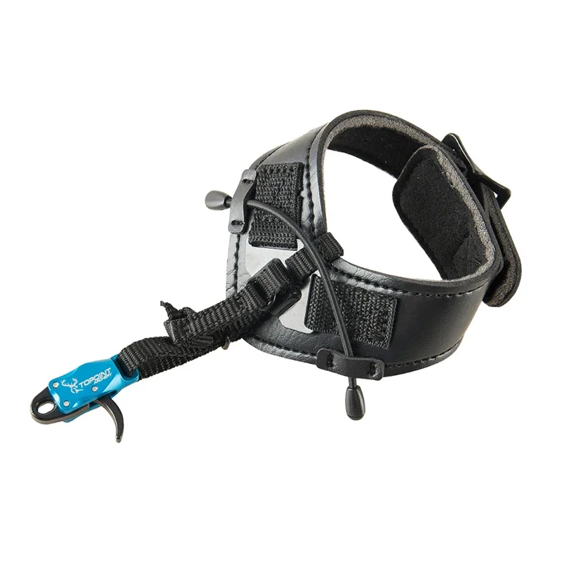 TP435 Composto Bow Release Tiro com Arco, auxílio de pulso, 360 ° Caliper, gatilho ajustável, L ou R Tiro Mão, Caça Arco Acessórios