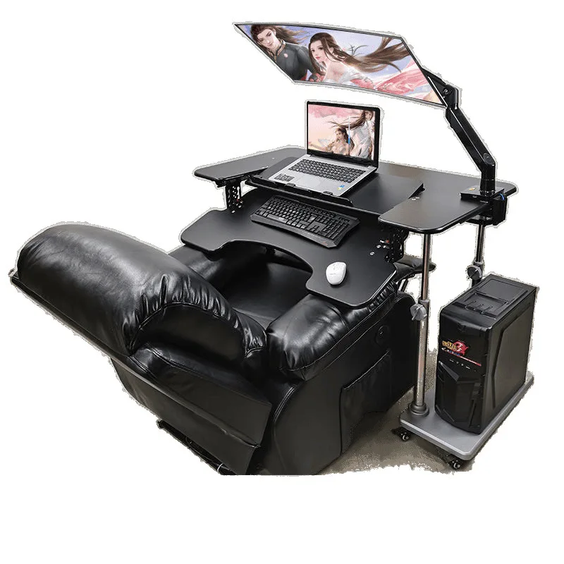 

Desktop e-sports table, mobile lifting bracket, bold folding technology suspension computer bracket, lazy table