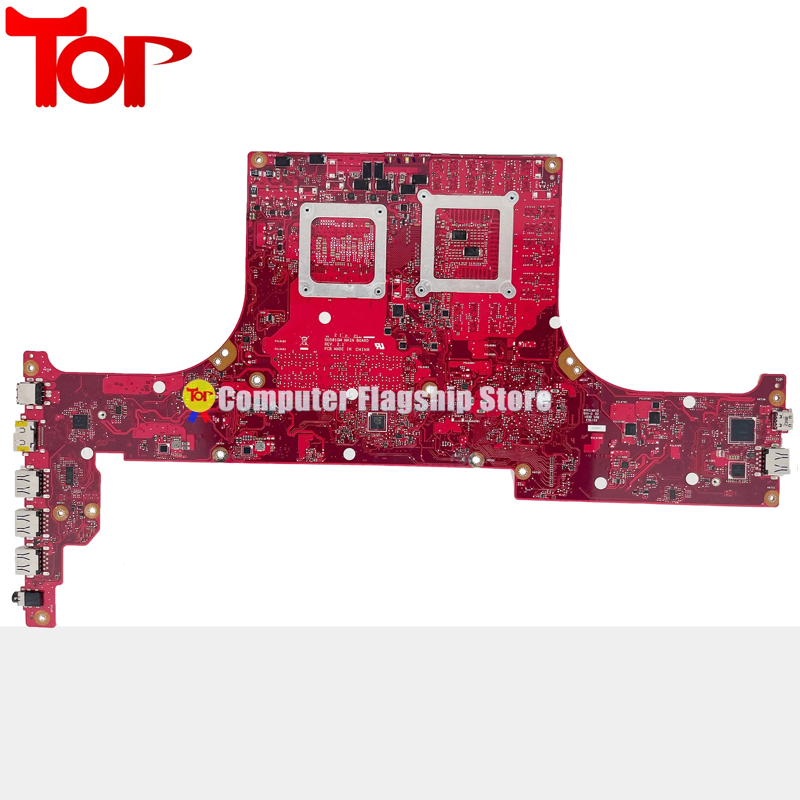 Imagem -03 - Kefu-laptop Motherboard para Asus Zephyrus m Gm501 Gm501gm Gu501g I78750h Gtx1060 Gtx1070 100 de Trabalho