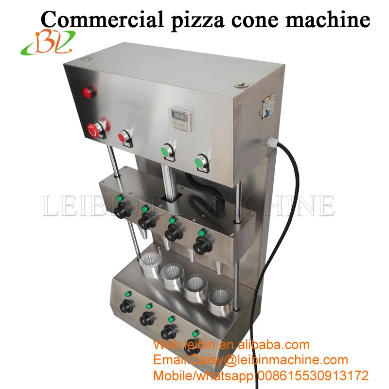 High Efficiency Sea Snail Shape Pizza Cone Making Machine Food Snack Baking Display Electric Stainless Steel Bread Bakery Oven