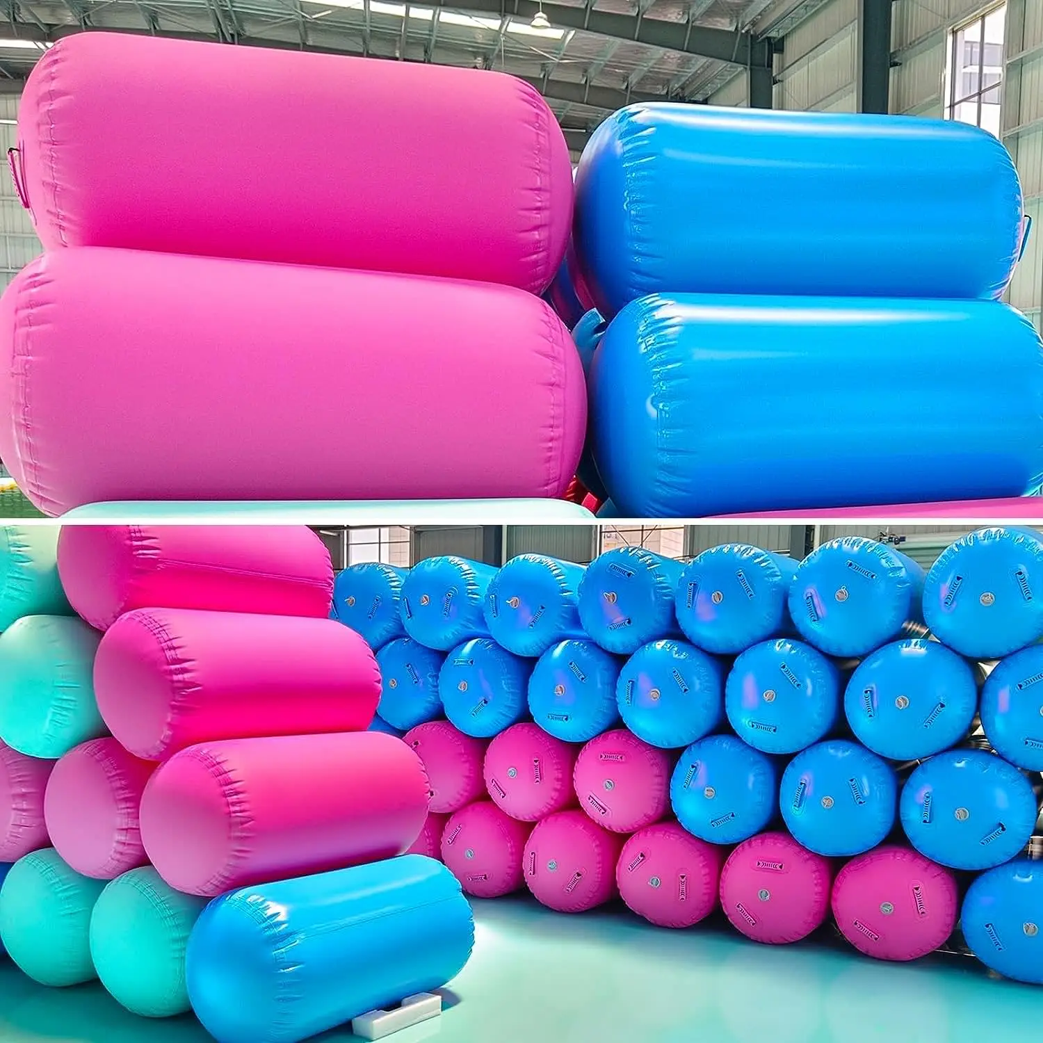 AqGym-Rouleaux d'air colorés gonflables et étanches, pour l'entraînement physique