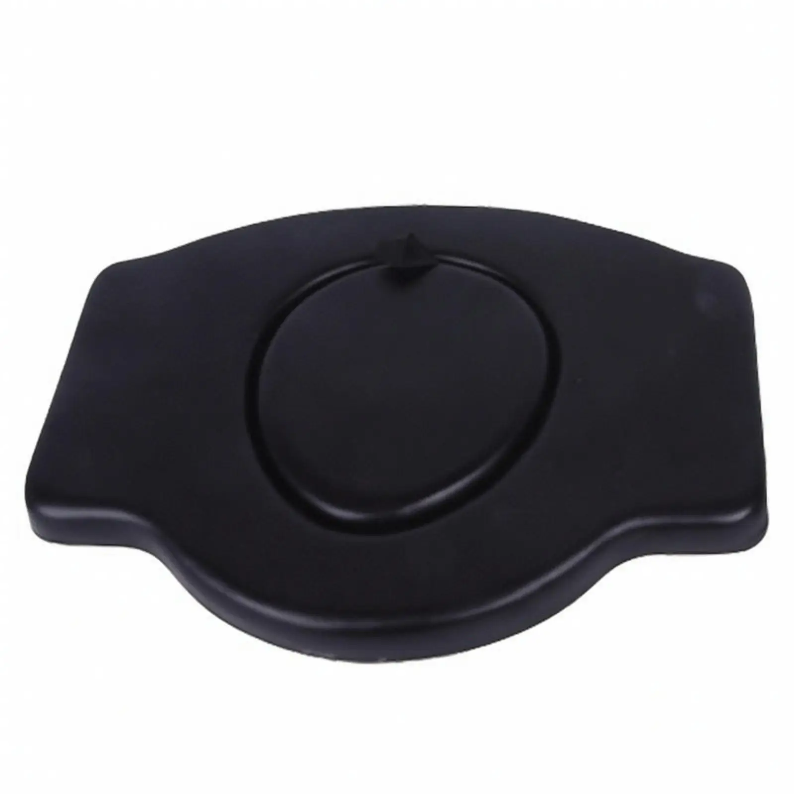 Extra-Wide Toilet Seat Board | Curved Rectangular Shape, with Central Opening, Commode Seat Board, for Home Care