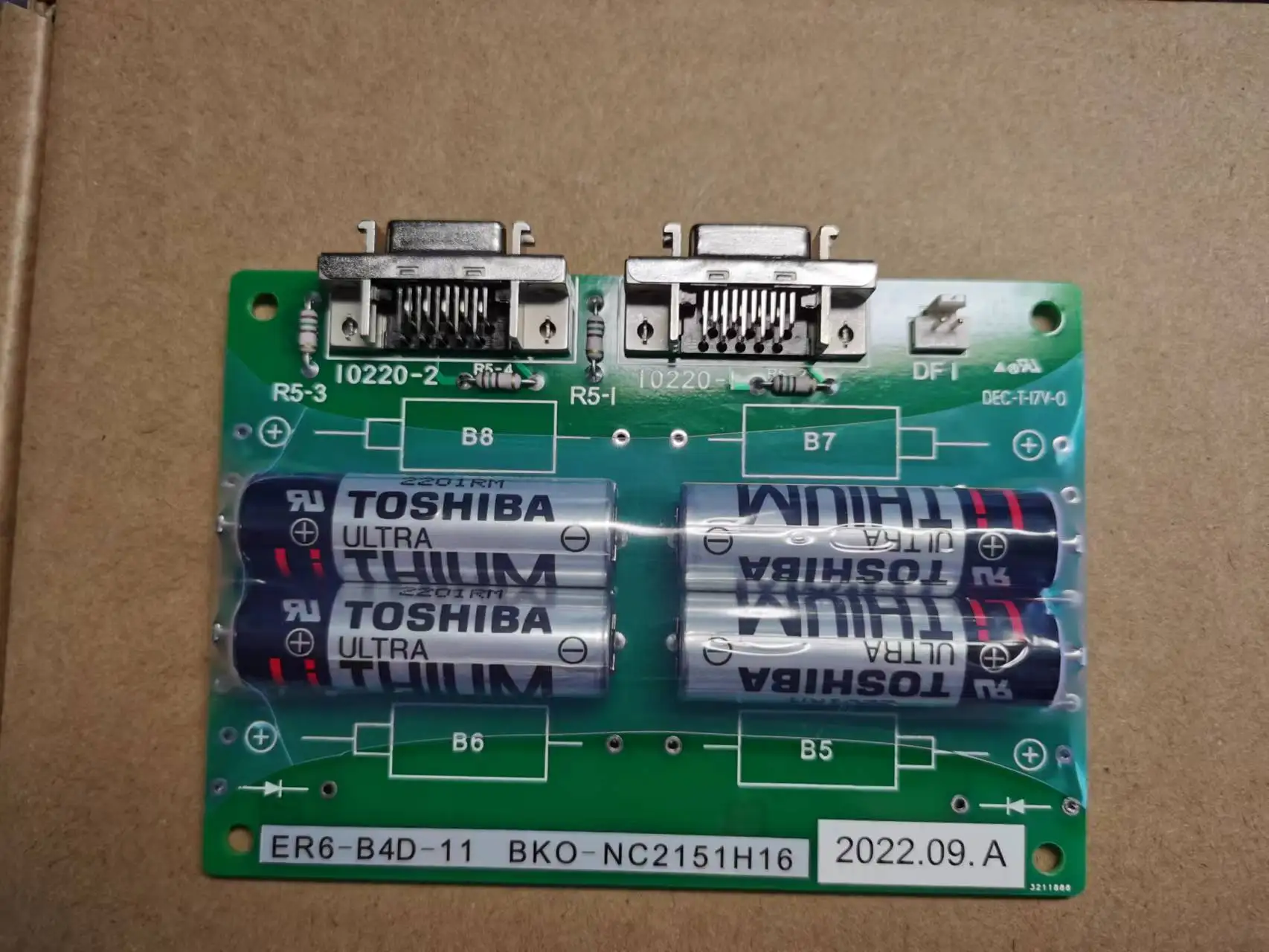 New Battery Pack with Plate ER6-B2D/B4D/B6D/B8D-11