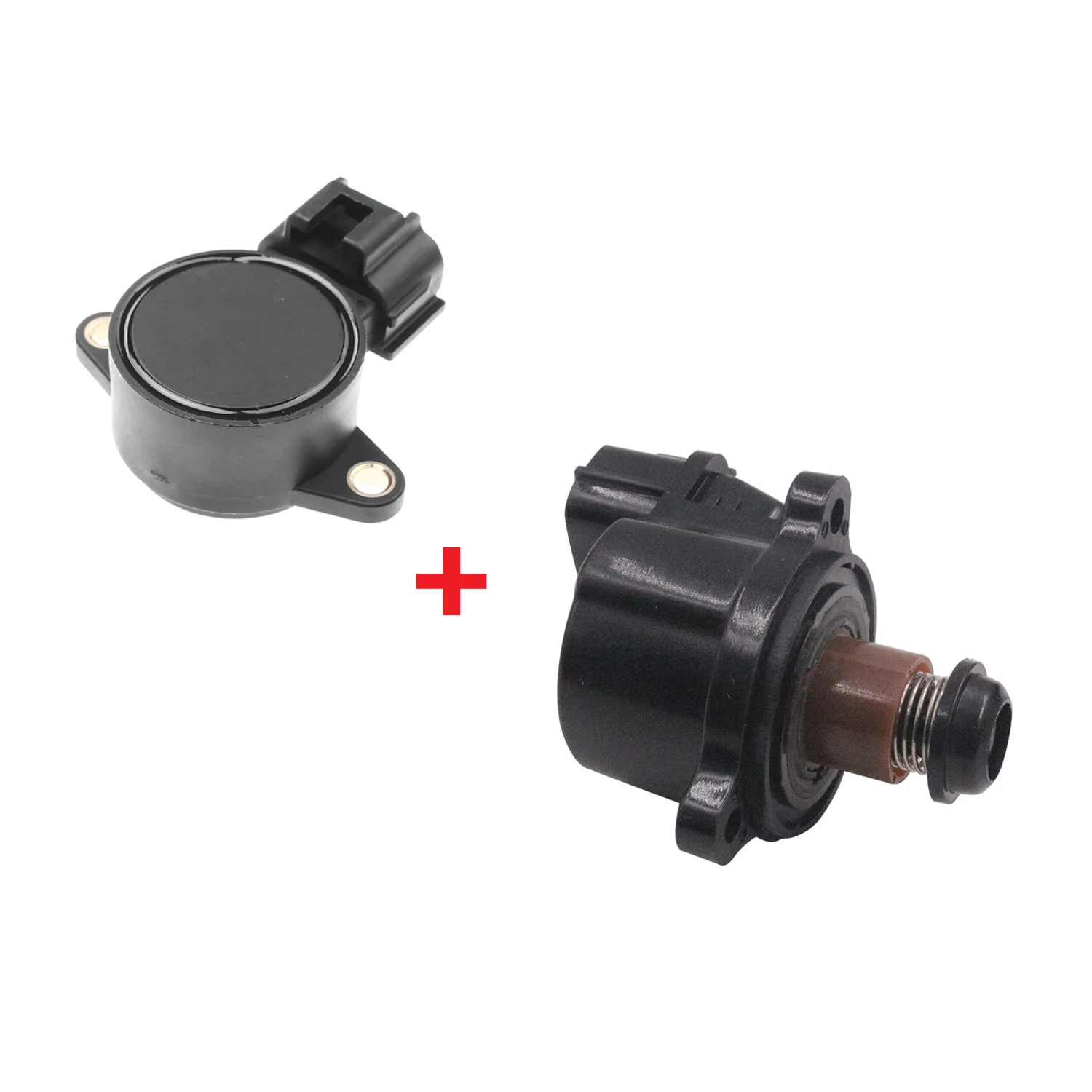 MD615571 Throttle Positon Sensor+Idle Air Control Valve for Mitsubishi Lancer Evolution EVO 7 8 9 2.0L 4G63 MD628119, MD628174