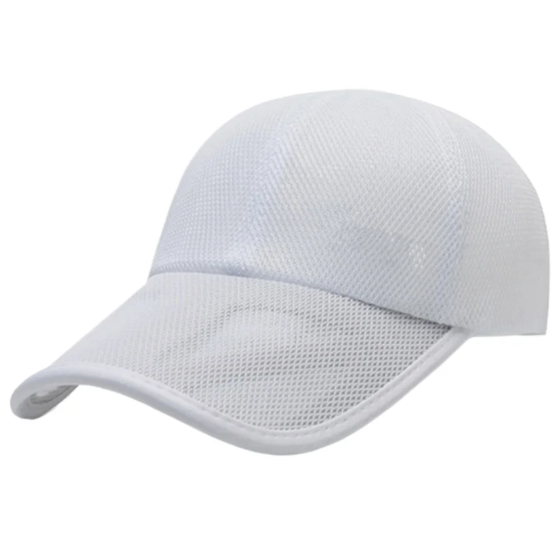 64-68CM Oversize Head Circumference Baseball Cap Men's Deepened Plus Size Breathable Sun Hat Full Mesh