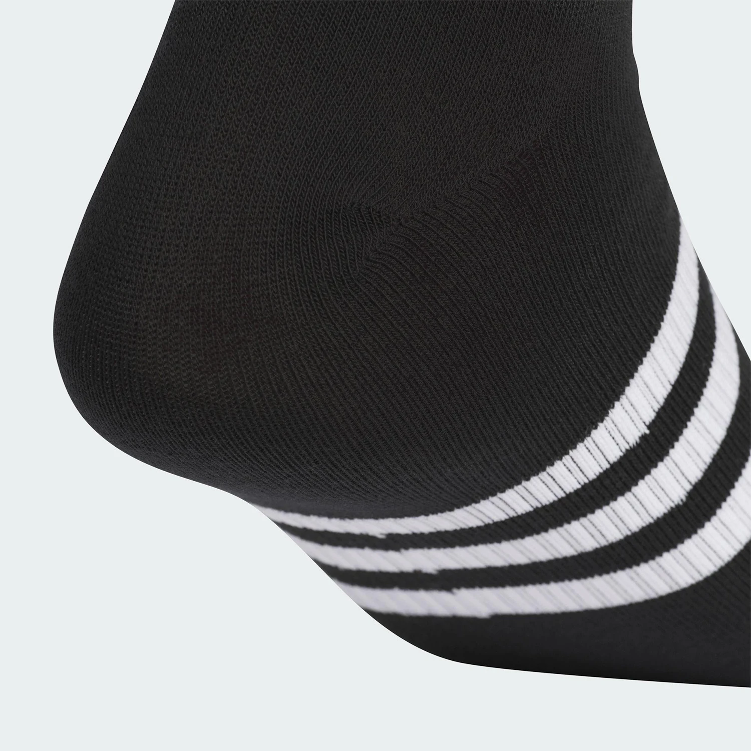 Adidas Unisex Sports Sock with Black Three Stripes Breathable and Comfotable For Athletic and Daily Wear