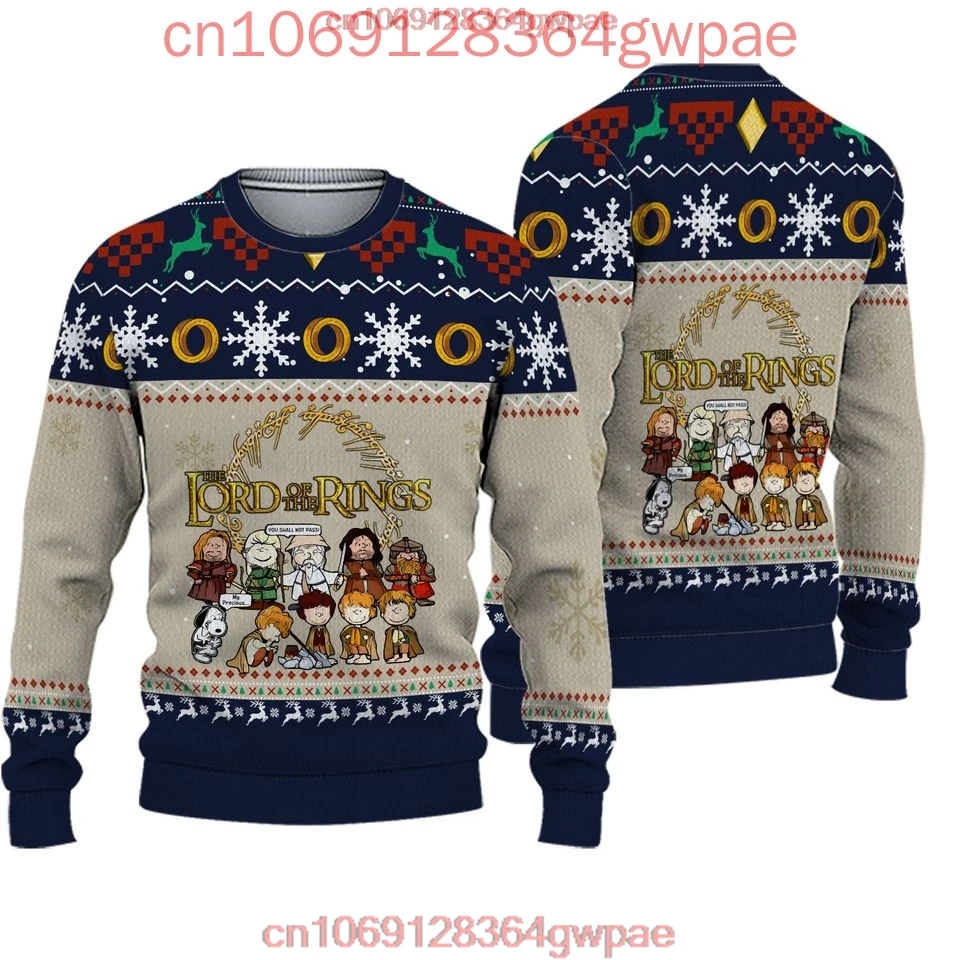 Snoopy Charlie Ugly Sweater Men's Women's 3d Sweater Tops Disney Ugly Christmas Sweater Anime Xmas Gifts Christmas Sweater