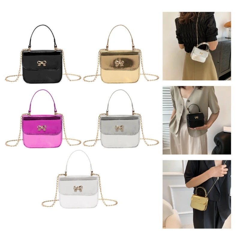 Lightweight and Portable Shoulder Bag PU Handbag for Everyday Use Travel Outdoor