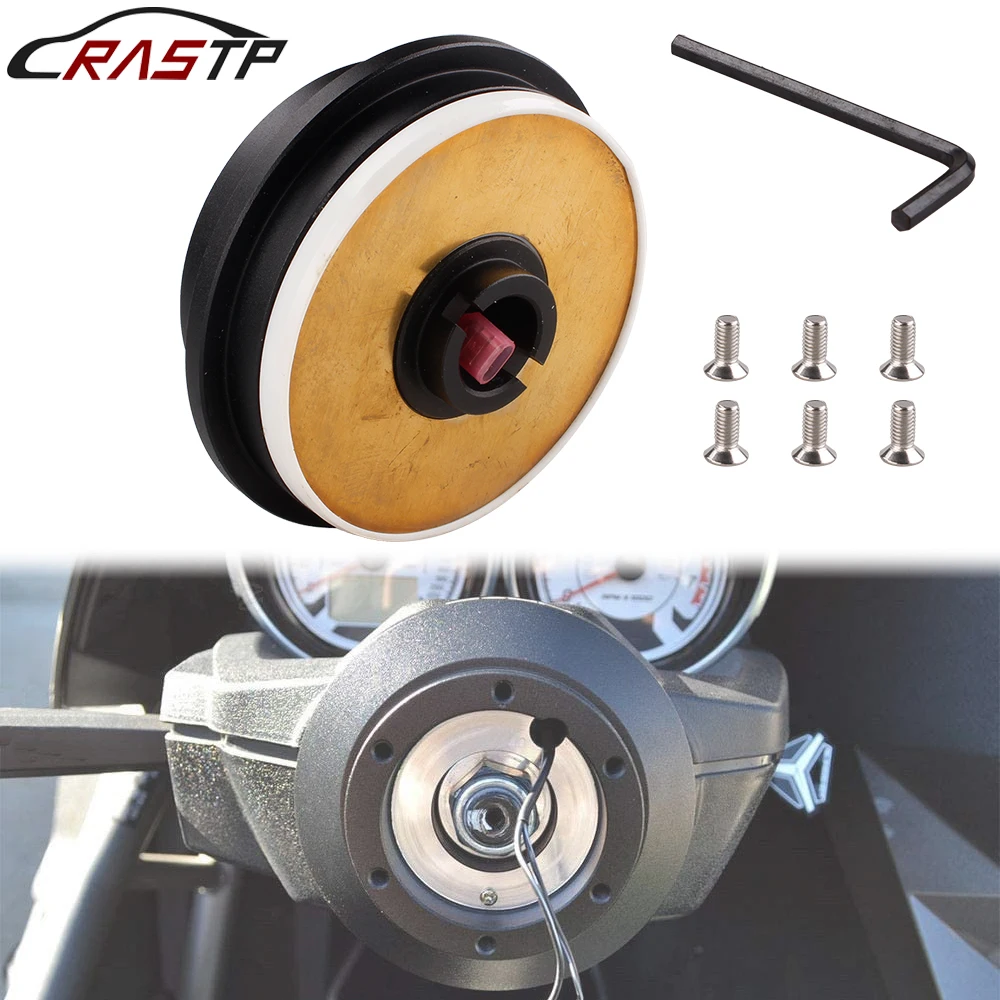 RASTP-Car Racing Steering Wheel Short Hub Adapter Boss Kit For Honda Civic EK Car Accessories RS-QR010-EK-New