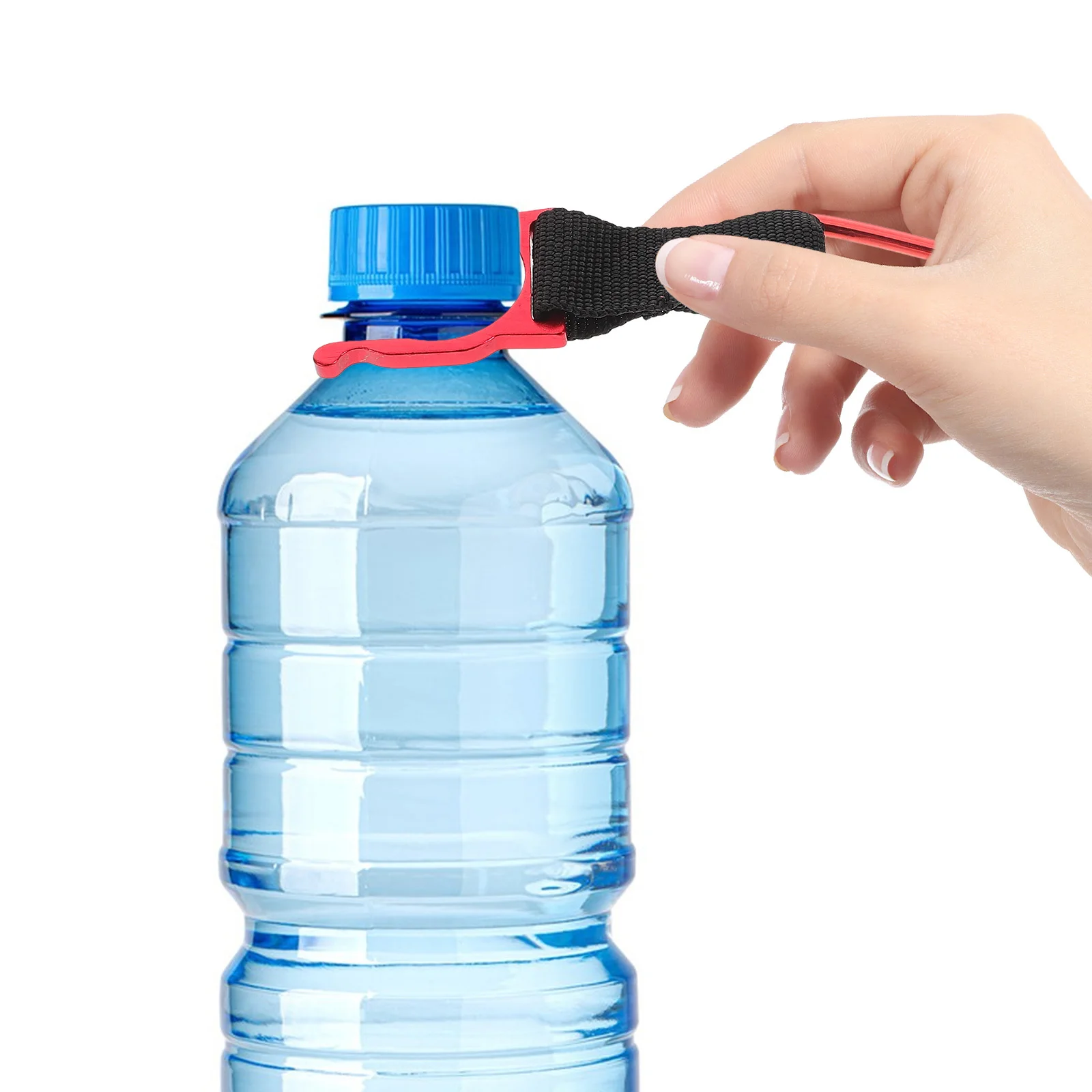 

6Pcs Water Bottle Buckle D-Shaped Clip for Running Hiking Camping Portable Hydration Carry Solution