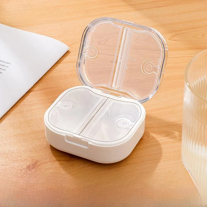 

Portable Portable Medicine Box Sealed Early Morning Noon Evening Reminder Miniature Pill Organizer Compact Medicine Case
