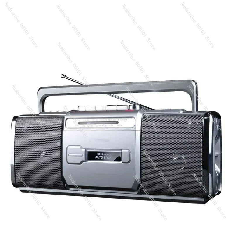 Portable Recorder FM AM Radio Tape Player USB U Disk Media High Power MP3 Teaching Leaning Multifunction Speaker Machine Sound