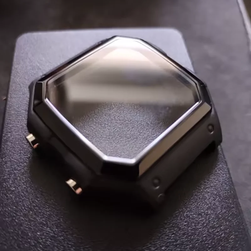 Per Casio Watch case AE-1200wh mod kit MAE1300 AE1200 coperchio anteriore baffle Bezel custodia in acciaio inossidabile modificato accessori argento