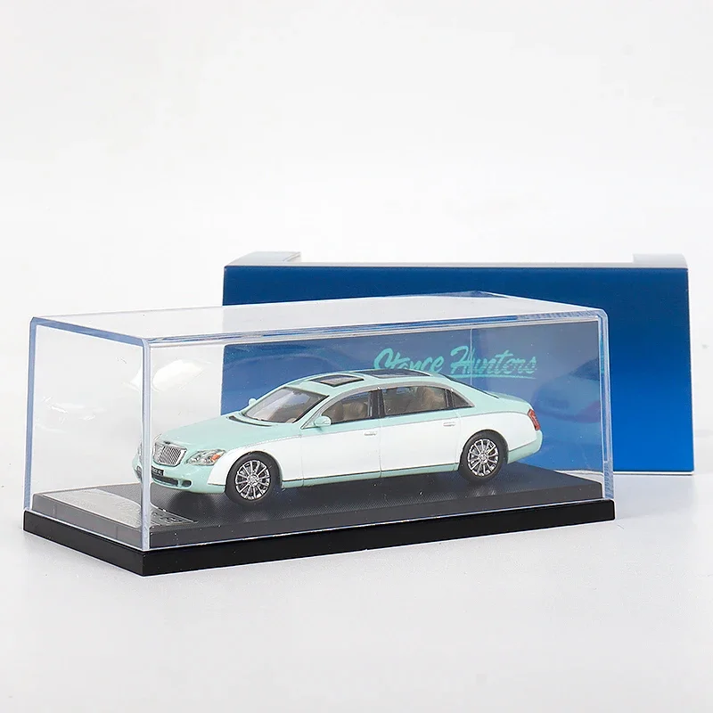 **Soon arrive**Stance Hunters 1:64 May 62 BlueWhite Diecast Model Car