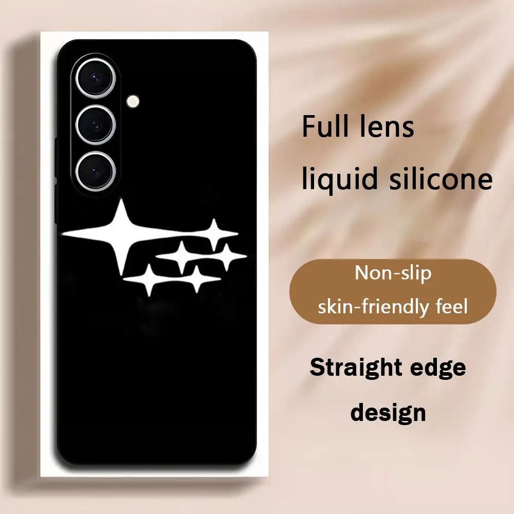 Jdm Luxury cars  Phone Case For Samsung Galaxy S26 S25 S24 S23 S22 S21 Plus Ultra Fold A S-SuBaruEs Soft Black