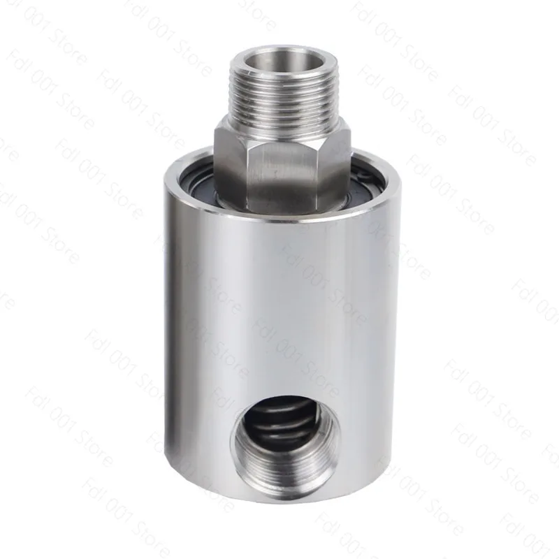 Stainless steel 3  4  6 minutes 1 inch high pressure high speed reel rotary joint water automatic rotary cleaning equipment