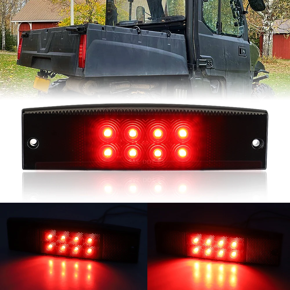 

1 pcs LED Tail Light UTV Rear Brake Lamp for Polaris Ranger 400 500 570 800 EFI MIDSIZE Accessories Replace #2411450