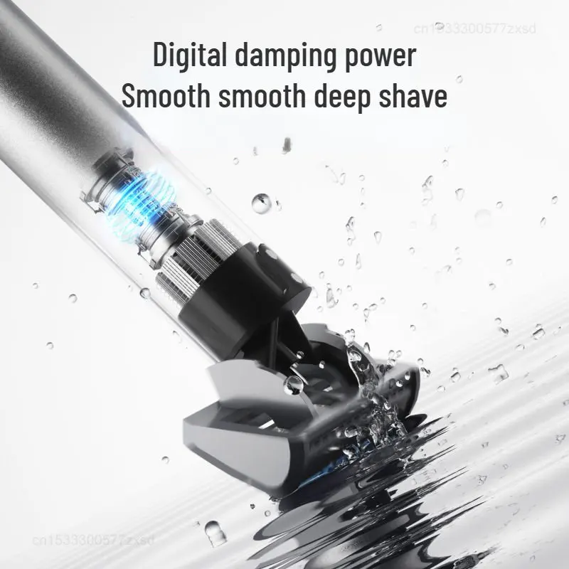 Wtryskowa maszynka do golenia MKODO indukcyjna i ręczna podwójny tryb golarka do twarzy wysokiej częstotliwości szok 3D elektryczna stal do golenia