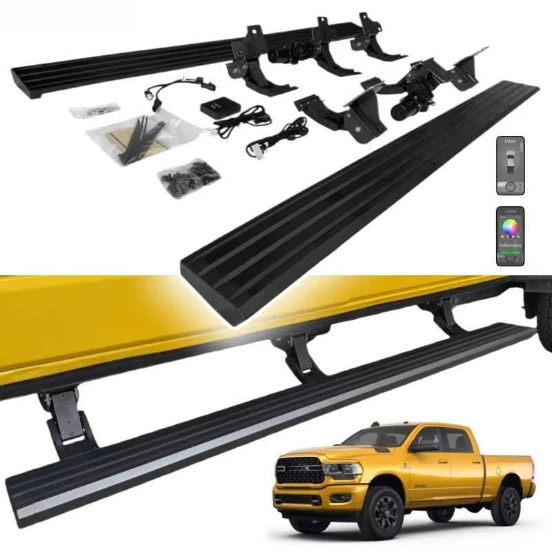 

2023 2024 2025 RAM 1500 2500 Warlock 4x4 Crew Cab Truck Автоматические электрические боковые ступеньки Power Running Boards