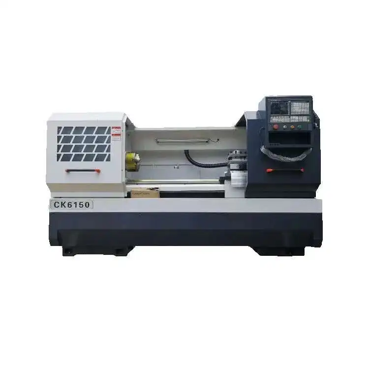 سرير مسطح أوتوماتيكي فائق النقافة Ck6150 1000 مخرطة CNC Hine