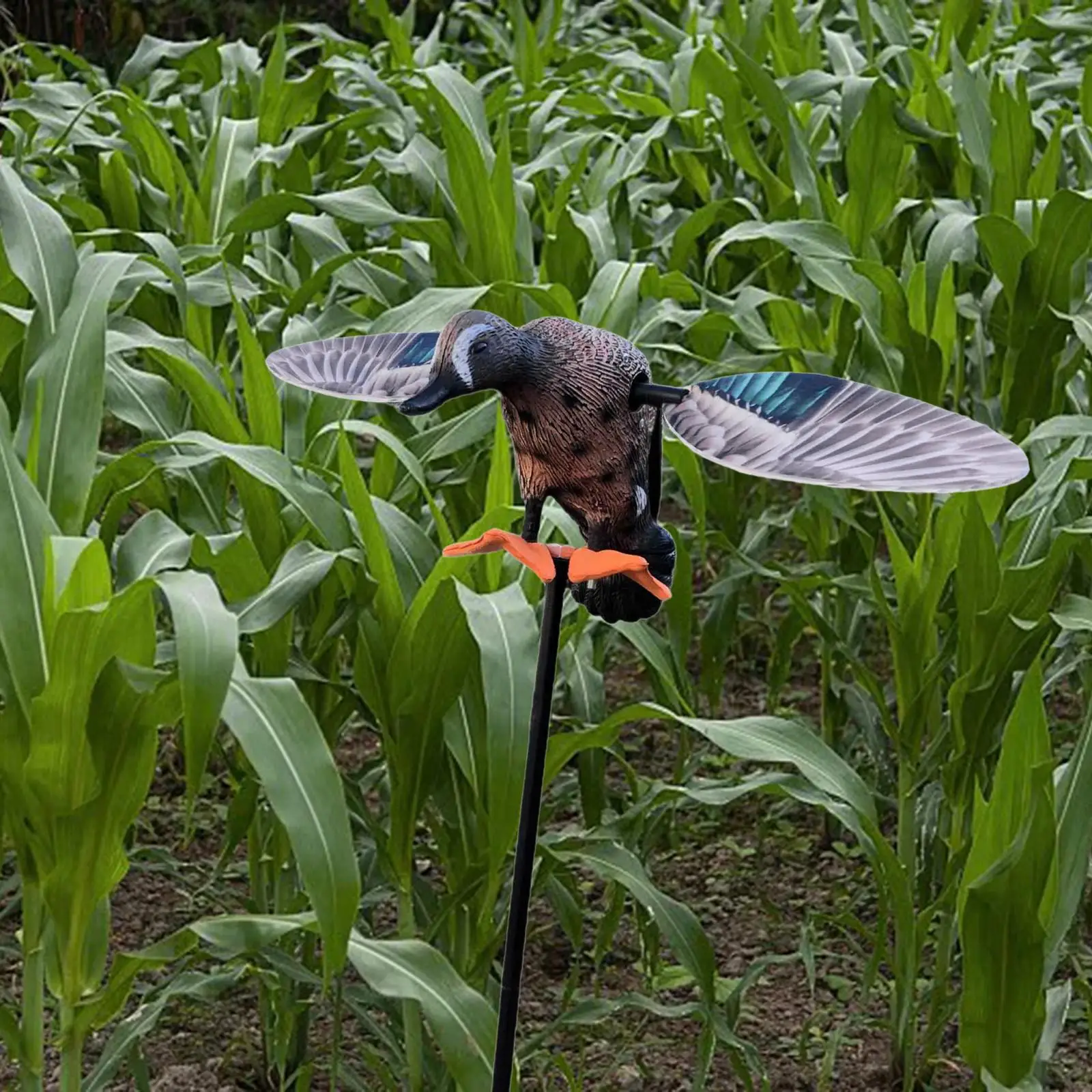 Electric Duck Decoy for Hunting Wing Motion Duck Decoy for Porch Fields Yard