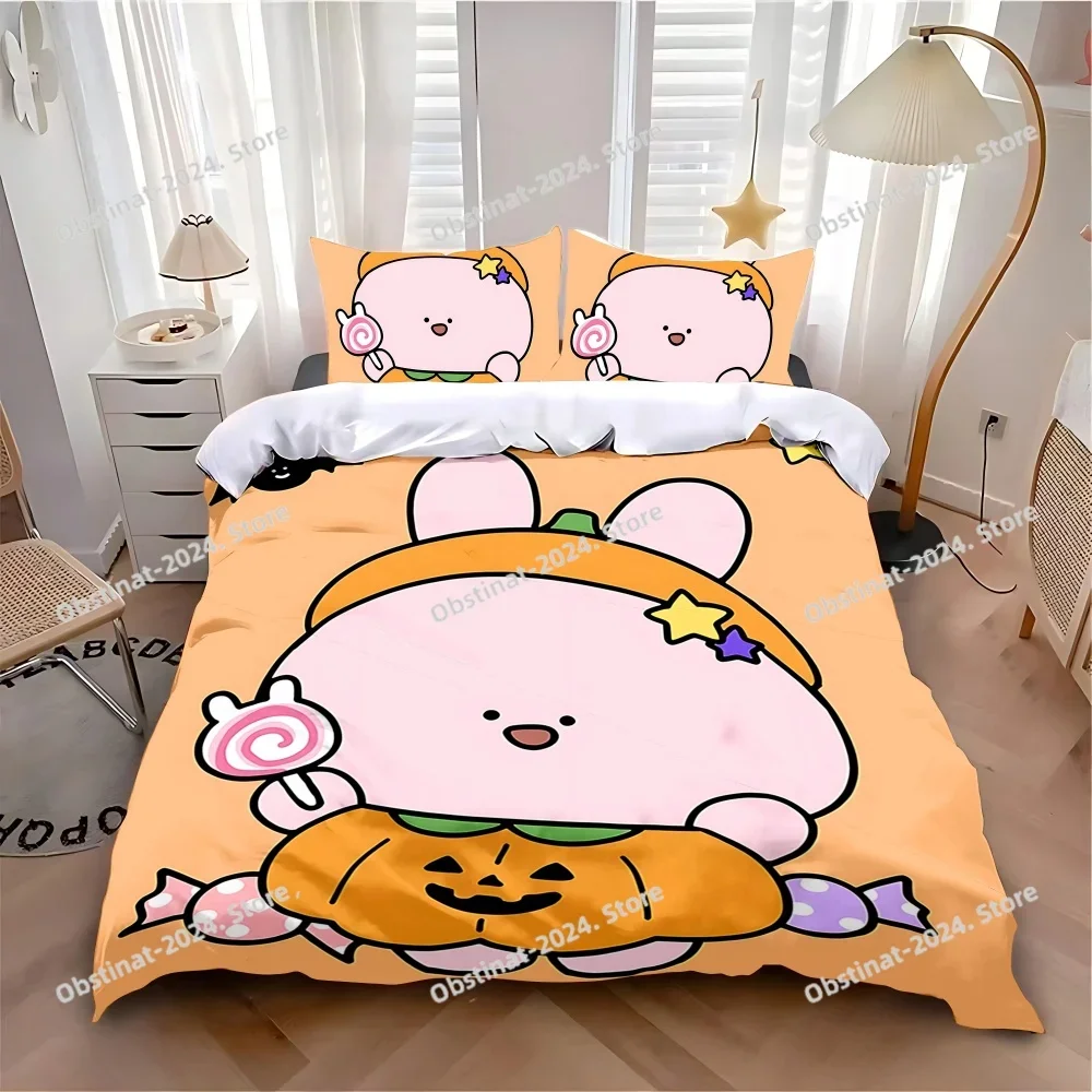

Duvet Cover Pillowcase Bedding Set Hot A-AsamimiS C-Chaans Adult Boy Girl Bedroom Decoration Children Single Double Large Size