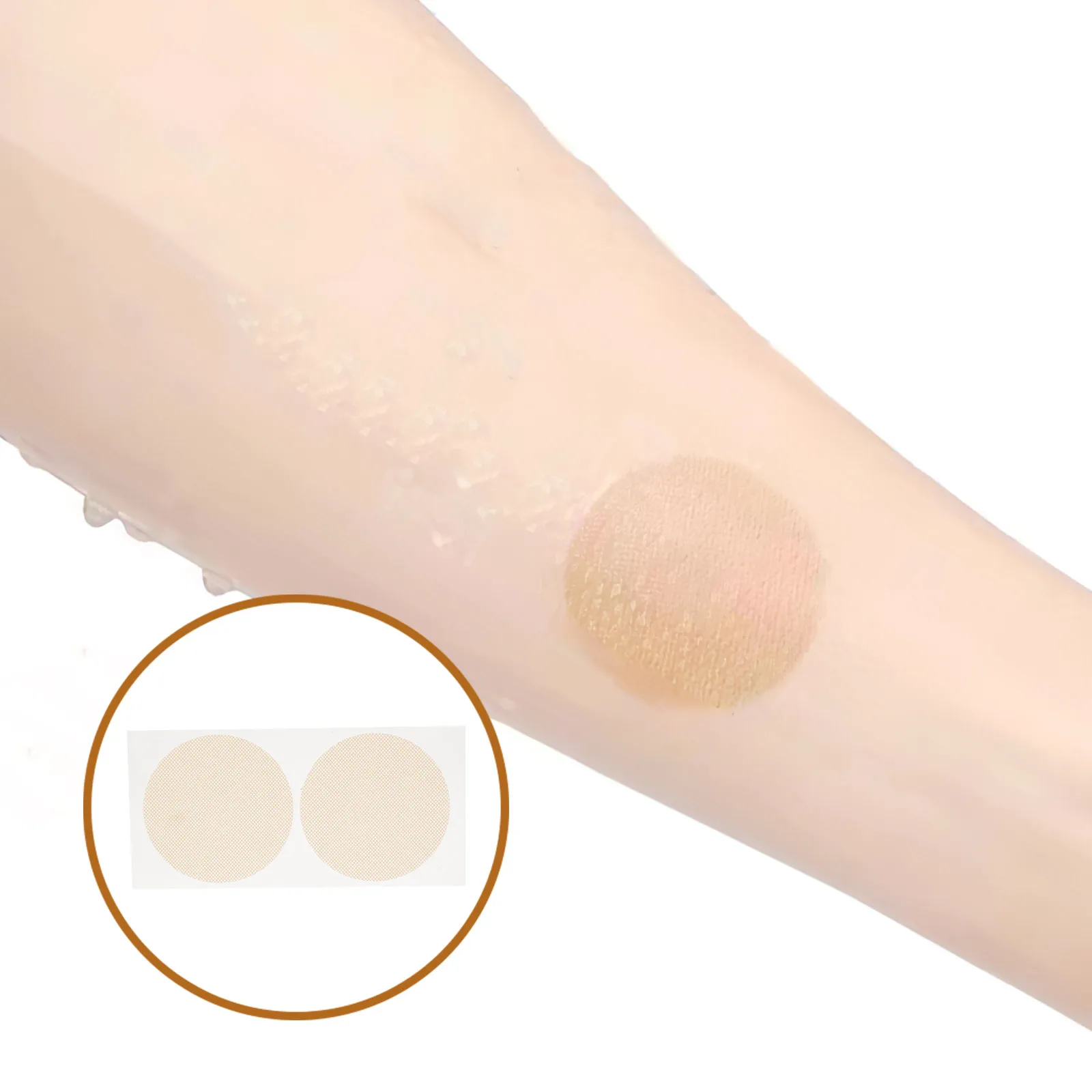 20Pairs Men Breast Patches Nipple Protectors Ultra Thin Running Sports Anti Chafing Cover Stickers Self-Adhesive Guard