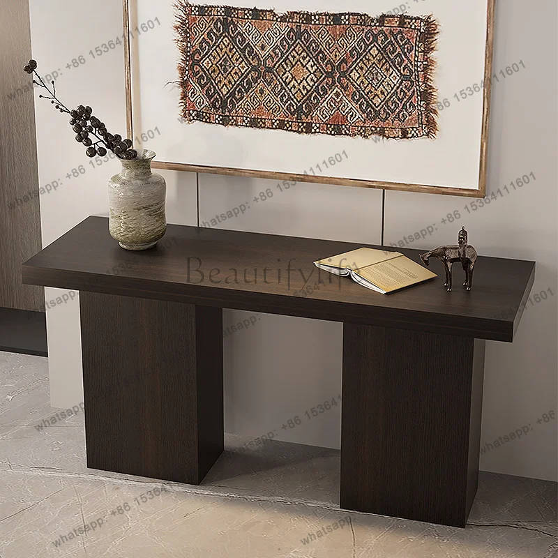 XX.Luxury Decoration Console Tables Modern Simple Design Creative Console Tables Vintage Esthetics Mesa Consola Living Room