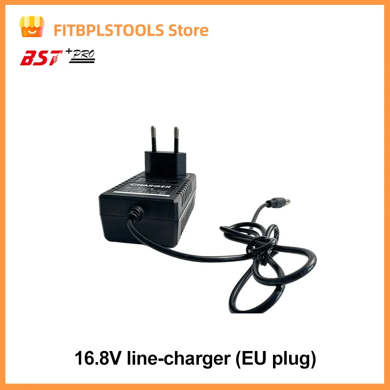 16.8V Charger  1.3A 2A  DC 5.5MM*2.1MM for 2S 3S 4S 5S 6S Pack for Screwdriver Battery