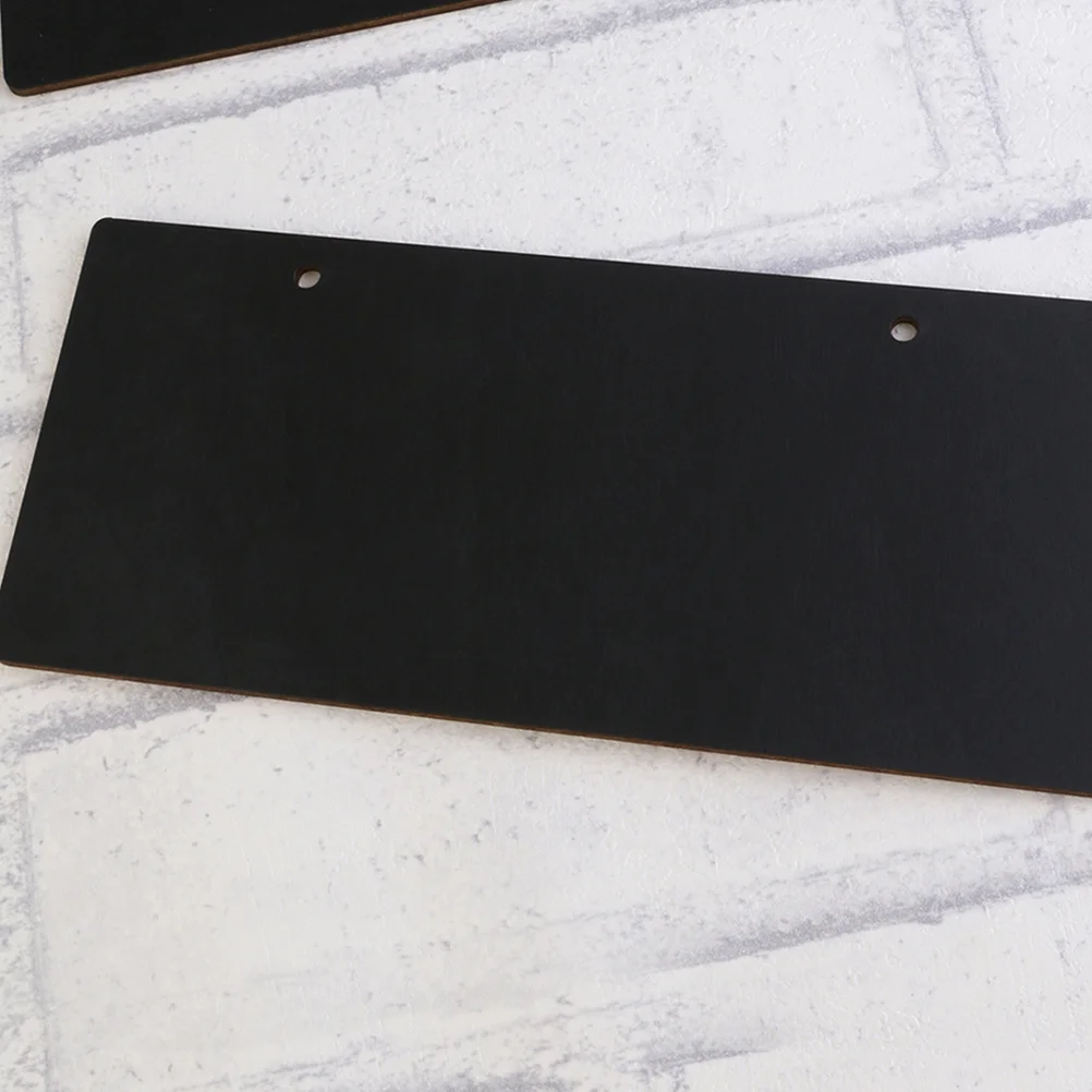 1Set Mini Chalkboard Wood Message Board Hanging Sign for Flower Store Price Tag Home Office Use Small Engaged Vacant Door Sign