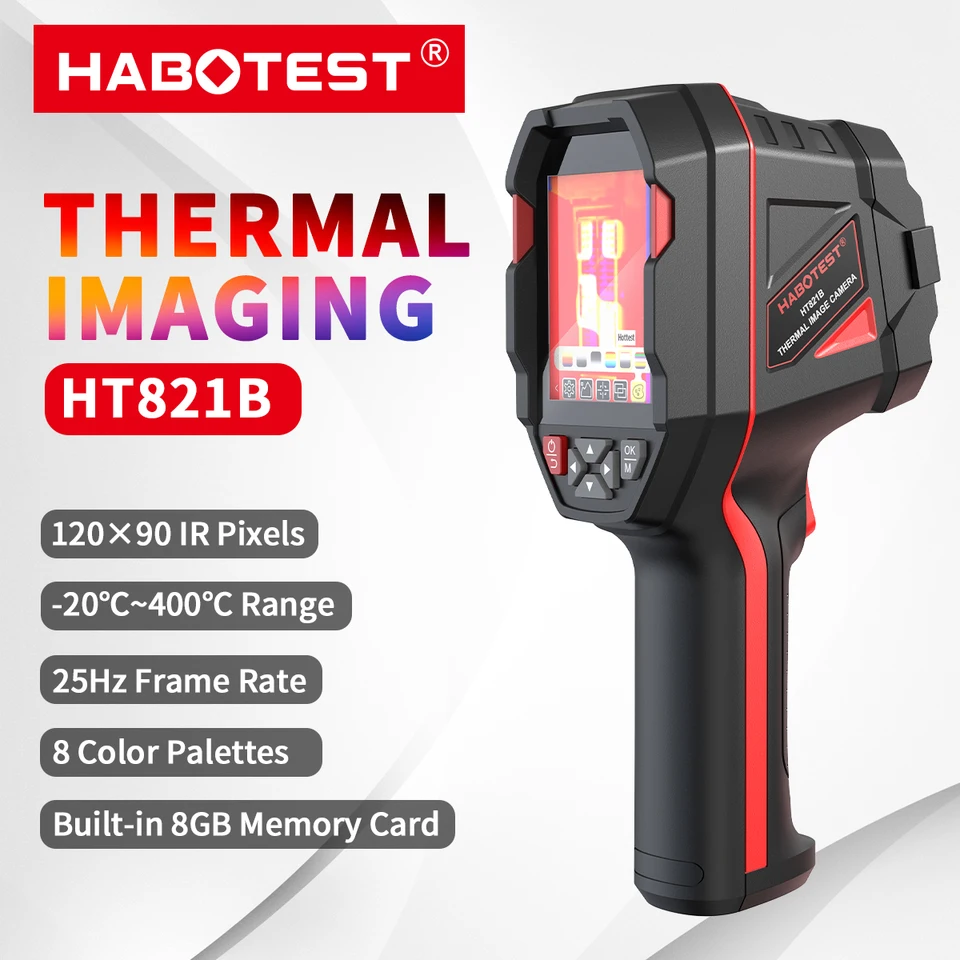 HABOTEST HT821 フルレンジ充電式サーマルイメージングカメラ -20