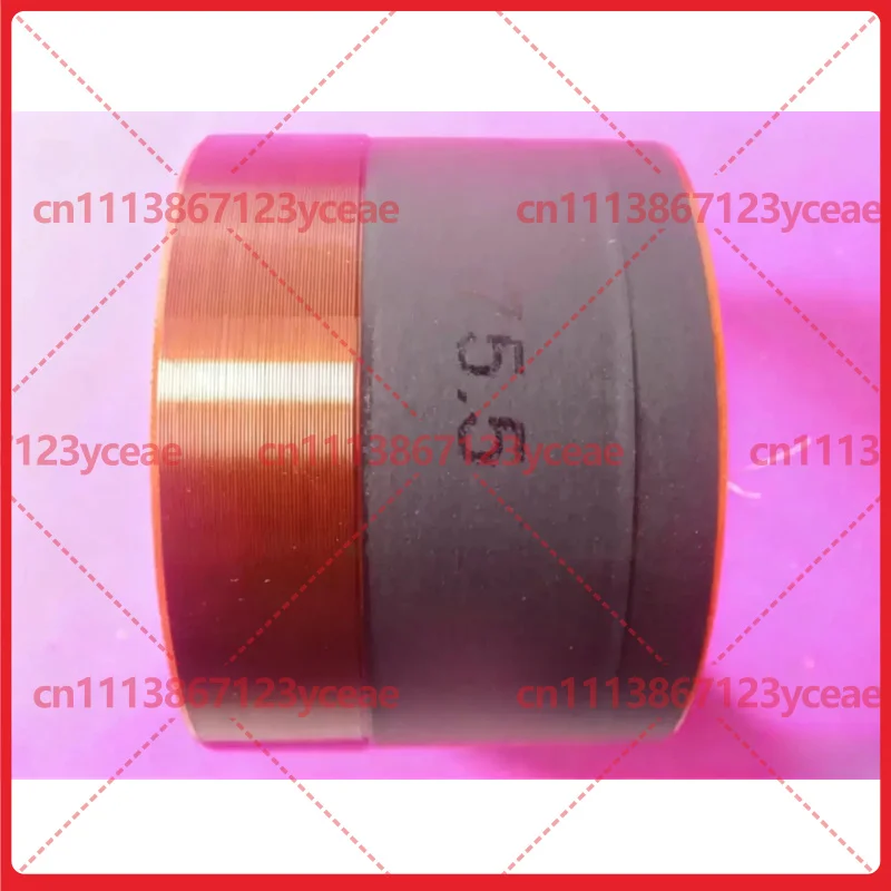 For Loudspeaker Rebuild 75‑Core 75x75.5mm Bass Voice Coil 2 Layers Copper Wire Fiberglass Bobbin Spare Component