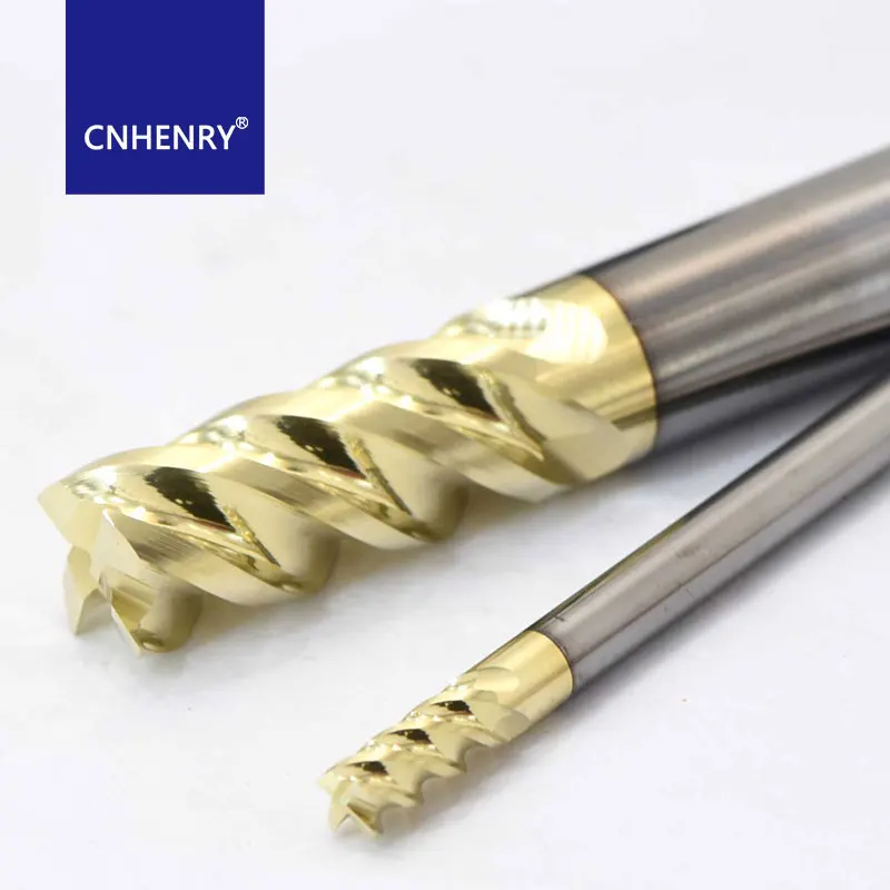 HRC68 Carbide Square End Mill 4 Flute Mill Bits For Machining Stainless Steel And Titanium Milling Cutter