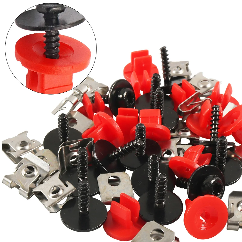 Engine Undertray Protection Fastener Set for Various For Ford Models Includes 10 T30 Torx Head Screws and Accessories