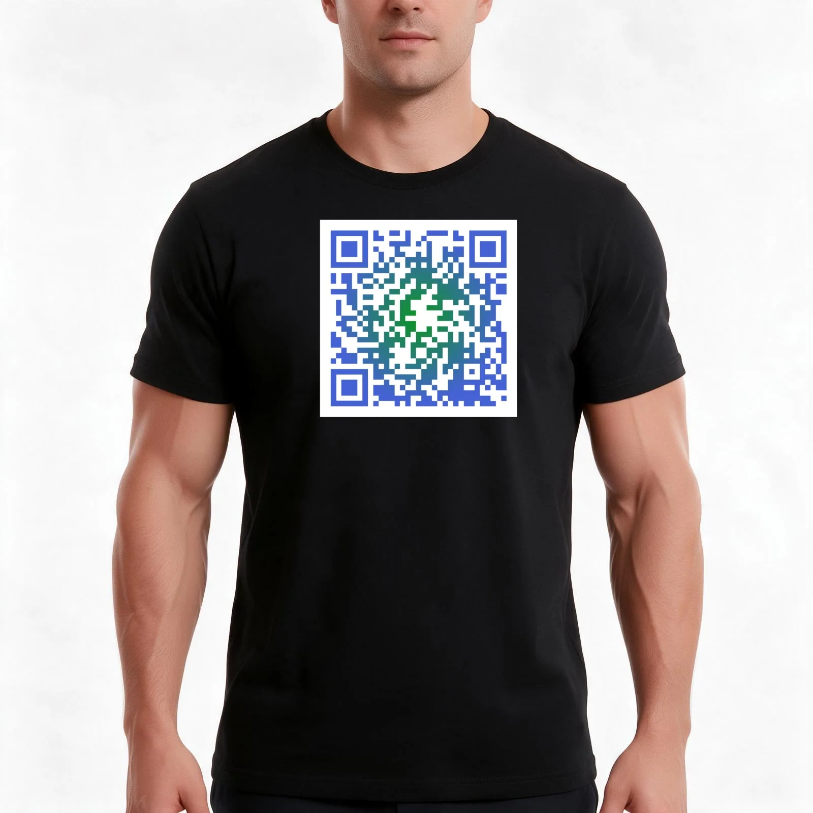 Sea Shanty 2 - QR Code T-Shirt Summer Casual Cotton Tee Oversized Streetwear Tops Vintage Graphic Print Unisex Men Women