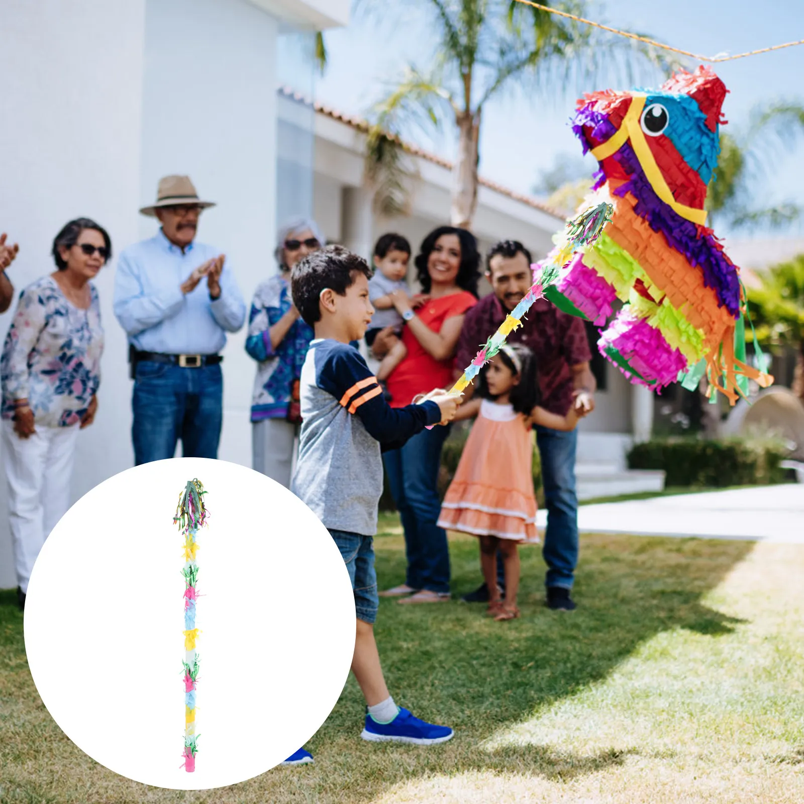 عصا تكسير البينياتا خفيفة الوز - مراجعة Party Games Kids Birthday وسعره