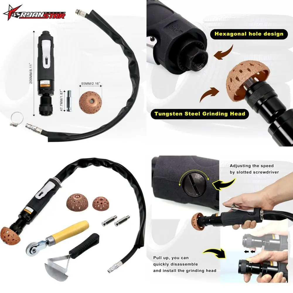 

Набор для ремонта шин RYANSTAR RACING включает в себя 2500 об/мин, низкоскоростной буфер для воздушных шин, ролик для ремонта шин, скребок для внутреннего вкладыша, 3 шт., Tung